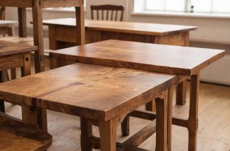 Столы из массива дерева: Элегантность и практичность на века